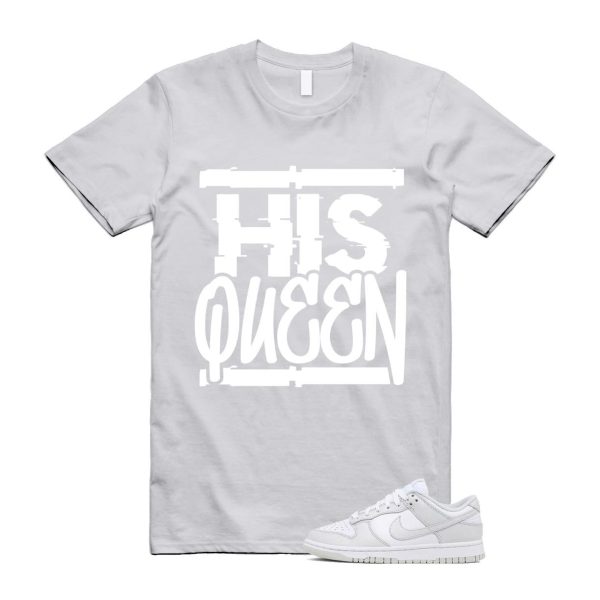 Dunk Photon Dust White Light Grey Low T Shirt Match HQ Jezsport.com