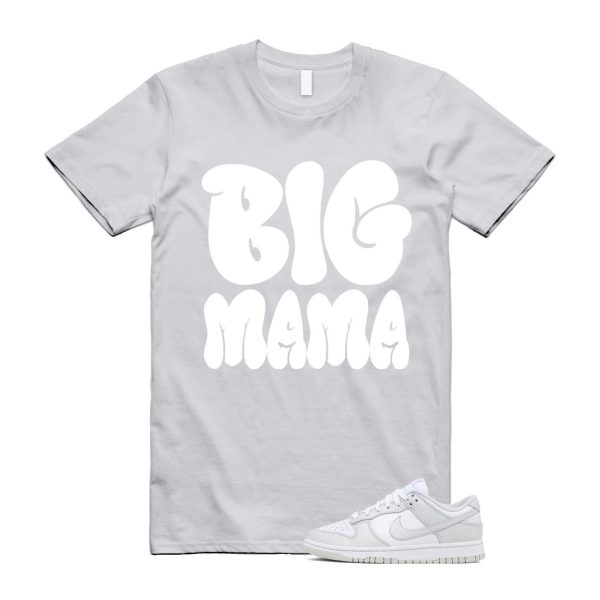 Dunk Photon Dust White Light Grey Low T Shirt Match MAMA Jezsport.com