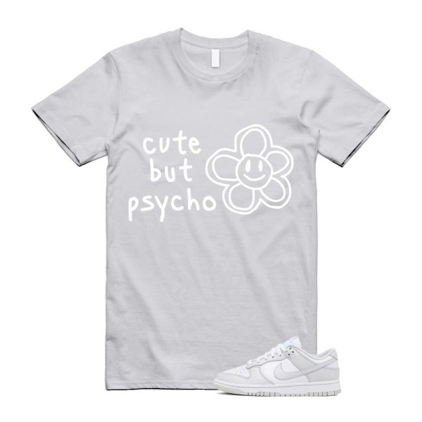 Dunk Photon Dust White Light Grey Low T Shirt Match PSYCHO Jezsport.com