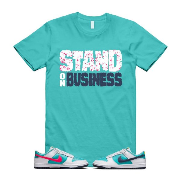 Dunk Dusty Cactus Thunder Blue White Racer Pink Laser Orange Low T Shirt Match SOB Jezsport.com