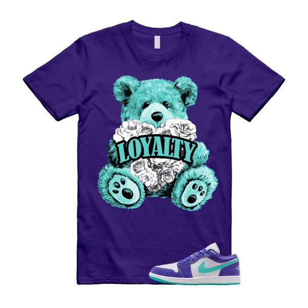 1 Psychic Purple Charlette Hornets Hyper Jade White Cone Low SE T Shirt Match LYLTY Jezsport.com