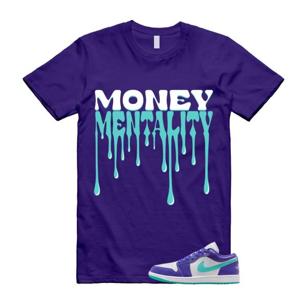 1 Psychic Purple Charlette Hornets Hyper Jade White Cone Low SE T Shirt Match MENTALITY Jezsport.com