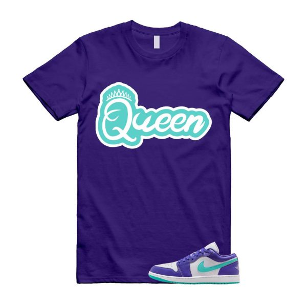 1 Psychic Purple Charlette Hornets Hyper Jade White Cone Low SE T Shirt Match Q2 Jezsport.com