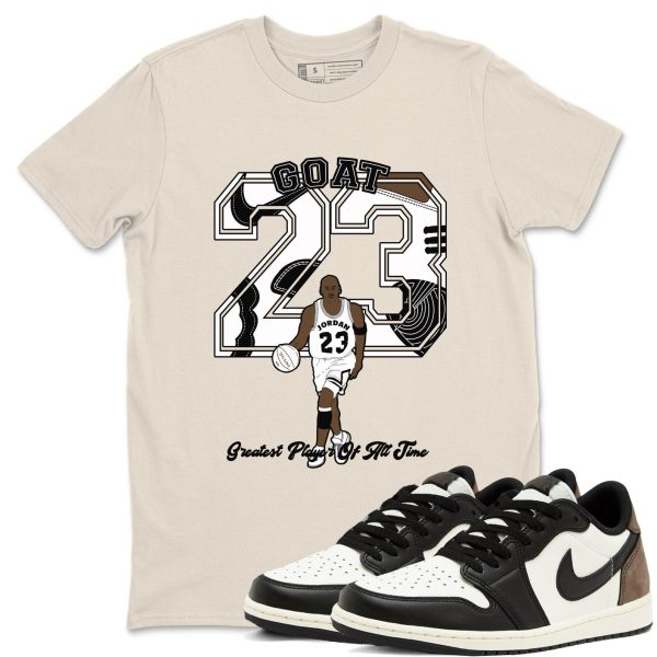 Goat Player Unisex Crew Neck T Shirt To Match 1s Low Mocha Jezsport.com