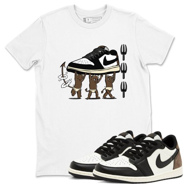 Devil Babies Unisex Crew Neck T Shirt To Match 1s Low Mocha Jezsport.com