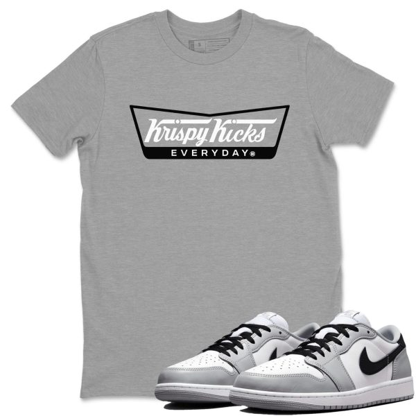 Krispy Kicks Sneaker T Shirts To Match Jordans 1 Wolf Grey Jezsport.com