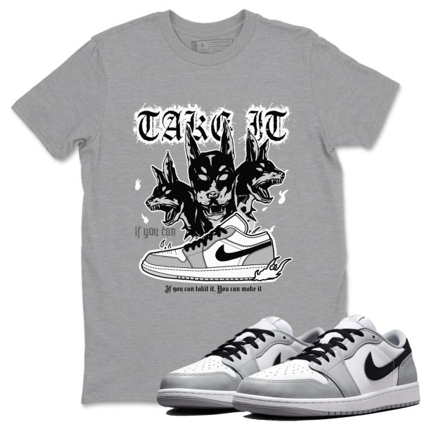 Hell Hounds Sneaker T Shirts To Match Jordans 1 Wolf Grey Jezsport.com