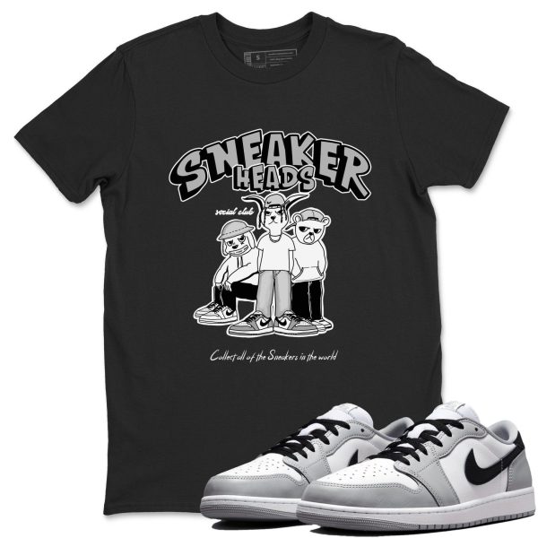 Sneakerheads Social Club Sneaker T Shirts To Match Jordans 1 Wolf Grey Jezsport.com