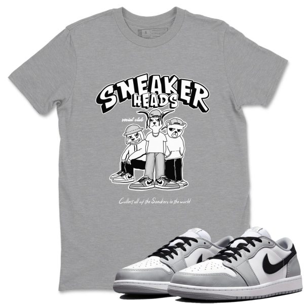 Sneakerheads Social Club Sneaker T Shirts To Match Jordans 1 Wolf Grey Jezsport.com