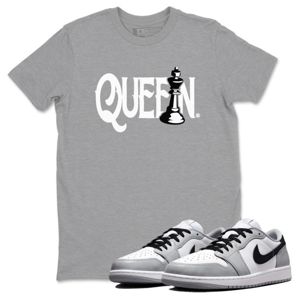 Chess Queen Sneaker T Shirts To Match Jordans 1 Wolf Grey Jezsport.com