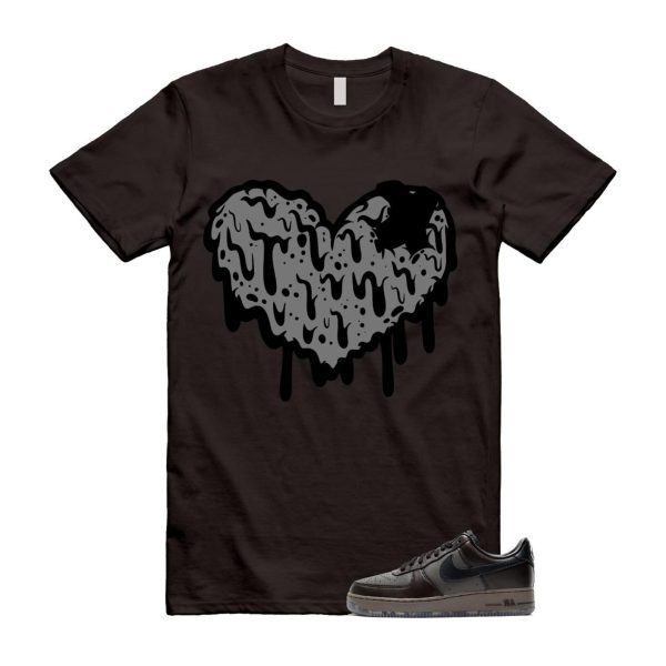 Air Force 1 Paris Black Tea Petra Brown Low T Shirt Match DRHRT Jezsport.com