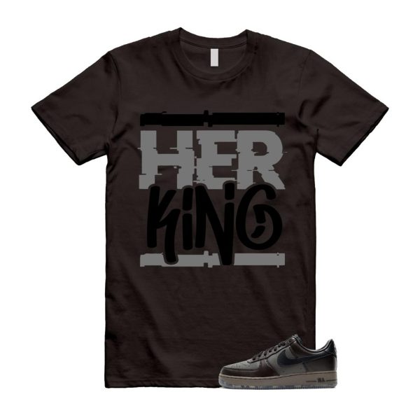 Air Force 1 Paris Black Tea Petra Brown Low T Shirt Match HK Jezsport.com