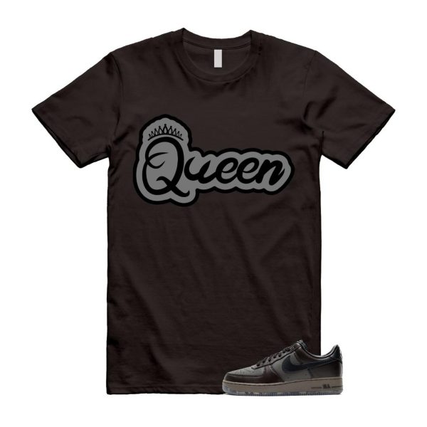 Air Force 1 Paris Black Tea Petra Brown Low T Shirt Match Q2 Jezsport.com