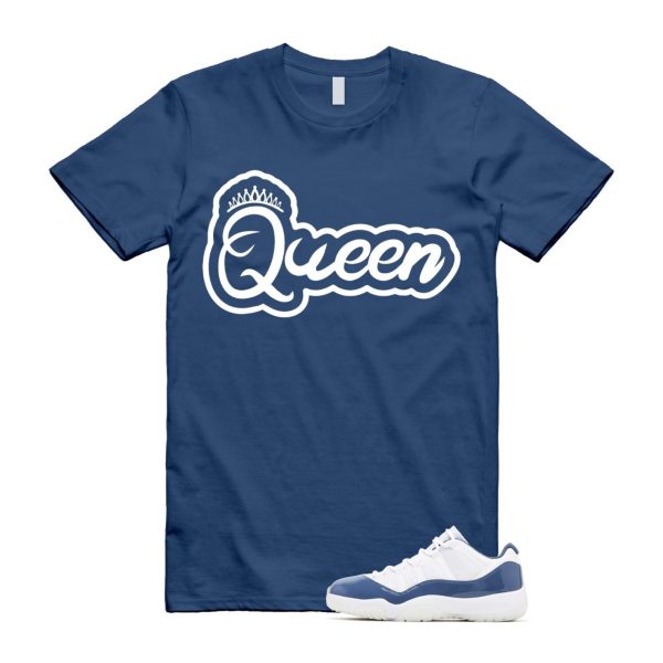 11 Diffused Blue White Midnight Navy Football Grey Retro Low T Shirt Match Q2 Jezsport.com