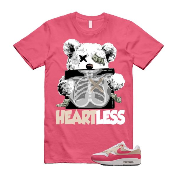 Air Max 1 Aster Pink Light Orewood Brown Black White T Shirt Match HEART Jezsport.com