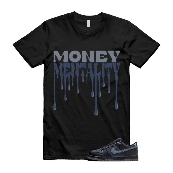 Dunk Black Symbiote Suit Dark Blue Smoke Grey Low T Shirt Match MENTALITY Jezsport.com