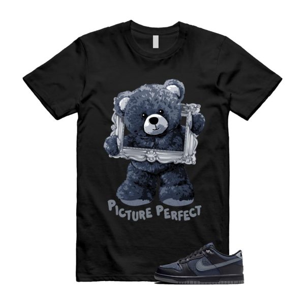 Dunk Black Symbiote Suit Dark Blue Smoke Grey Low T Shirt Match PIC Jezsport.com