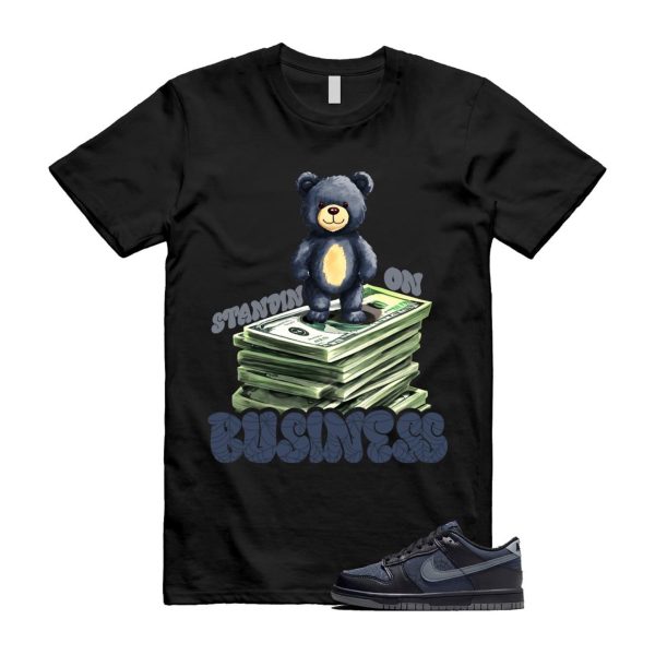 Dunk Black Symbiote Suit Dark Blue Smoke Grey Low T Shirt Match SB2 Jezsport.com