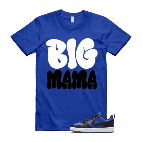 Court Borough Recraft Game Royal Blue White Black Low T Shirt Match MAMA Jezsport.com