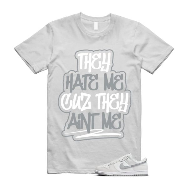 Dunk Summit White Light Smoke Grey Platinum Tint Low Retro T Shirt Match AINT ME Jezsport.com