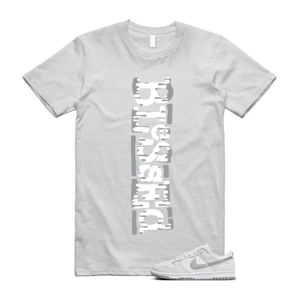 Dunk Summit White Light Smoke Grey Platinum Tint Low Retro T Shirt Match B2 Jezsport.com