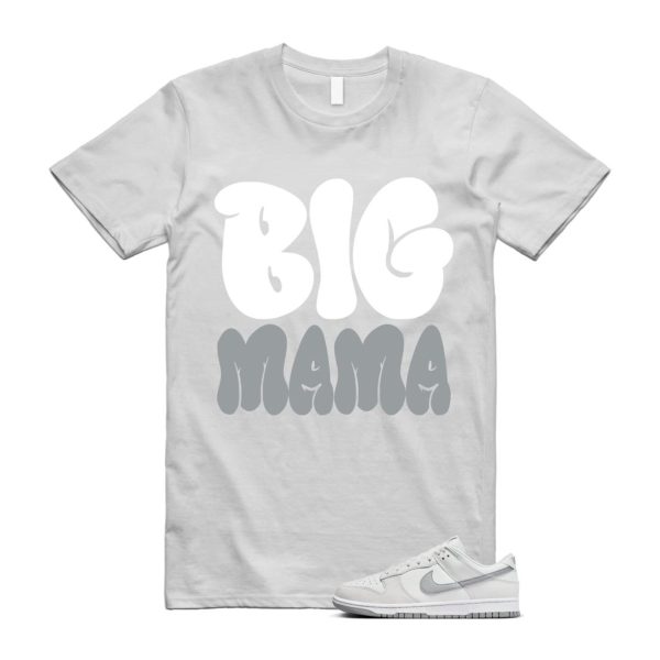 Dunk Summit White Light Smoke Grey Platinum Tint Low Retro T Shirt Match MAMA Jezsport.com