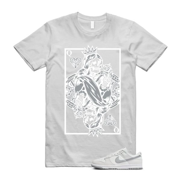 Dunk Summit White Light Smoke Grey Platinum Tint Low Retro T Shirt Match QC Jezsport.com