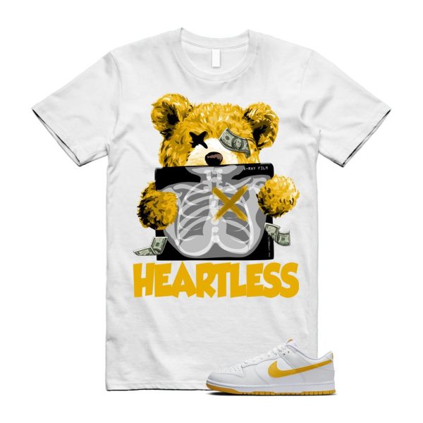 Dunk White University Gold Low T Shirt Match HEART Jezsport.com