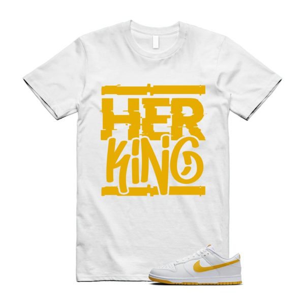 Dunk White University Gold Low T Shirt Match HK Jezsport.com