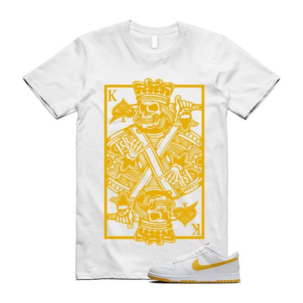 Dunk White University Gold Low T Shirt Match KC Jezsport.com