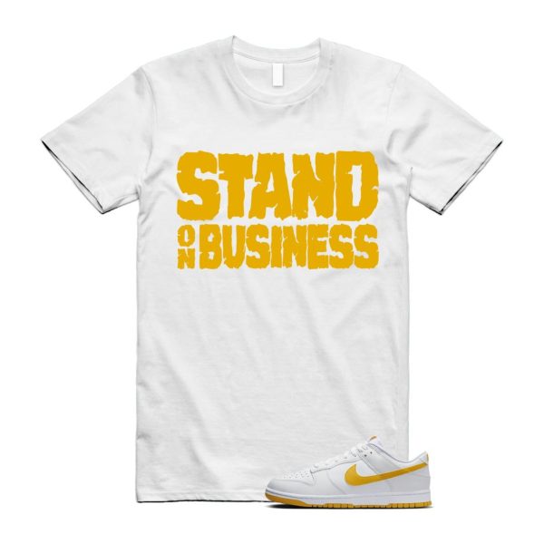 Dunk White University Gold Low T Shirt Match SOB Jezsport.com