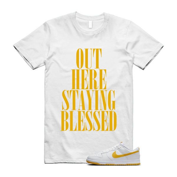 Dunk White University Gold Low T Shirt Match STAYBLS Jezsport.com