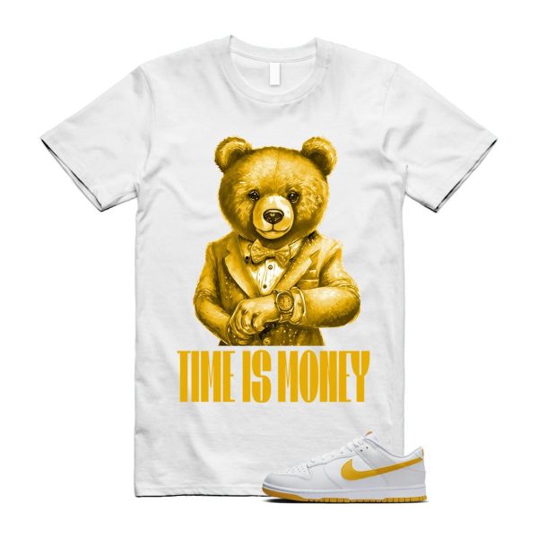 Dunk White University Gold Low T Shirt Match TIM Jezsport.com