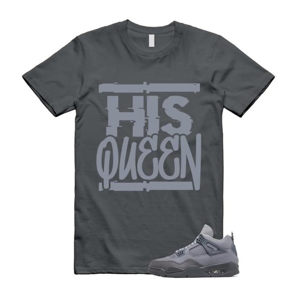 4 Wet Cement Smoke Iron Grey Retro SE T Shirt Match HQ Jezsport.com