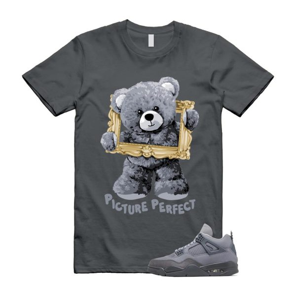 4 Wet Cement Smoke Iron Grey Retro SE T Shirt Match PIC Jezsport.com