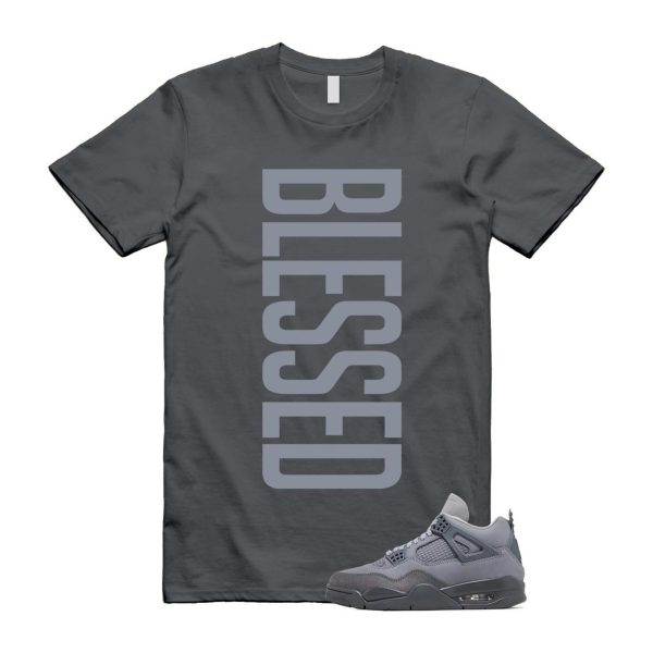 4 Wet Cement Smoke Iron Grey Retro SE T Shirt Match VERTBLS Jezsport.com