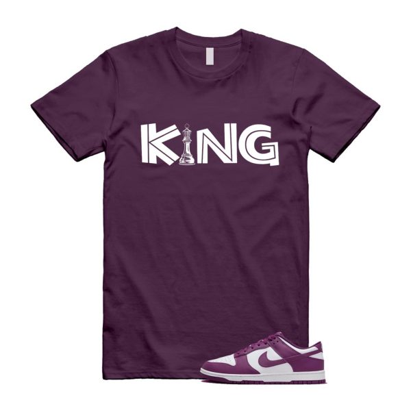 Dunk Viotech White Low Purple T Shirt Match KING Jezsport.com