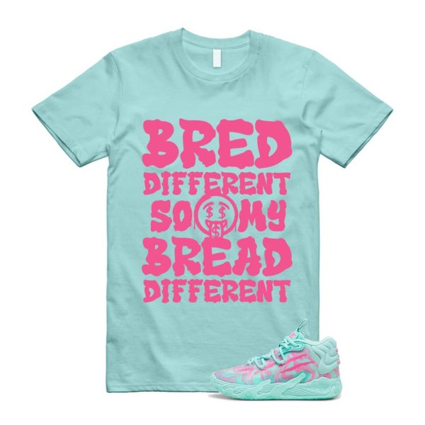 Miami LaMelo Ball MB.03 Teal Pink T Shirt Match BDBD Jezsport.com