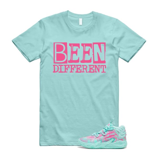 Miami LaMelo Ball MB.03 Teal Pink T Shirt Match BEEN Jezsport.com