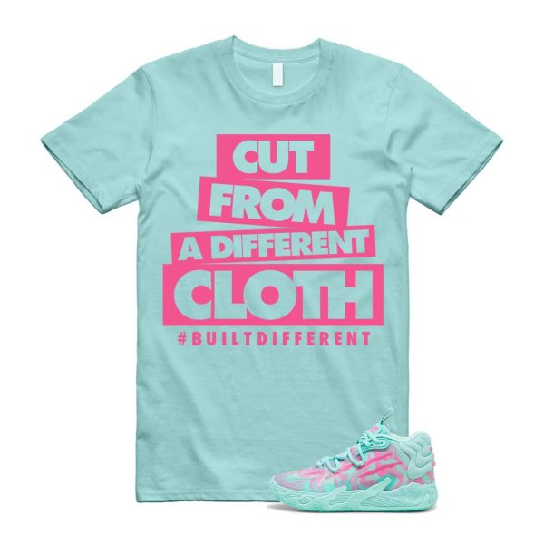 Miami LaMelo Ball MB.03 Teal Pink T Shirt Match CLOTH Jezsport.com