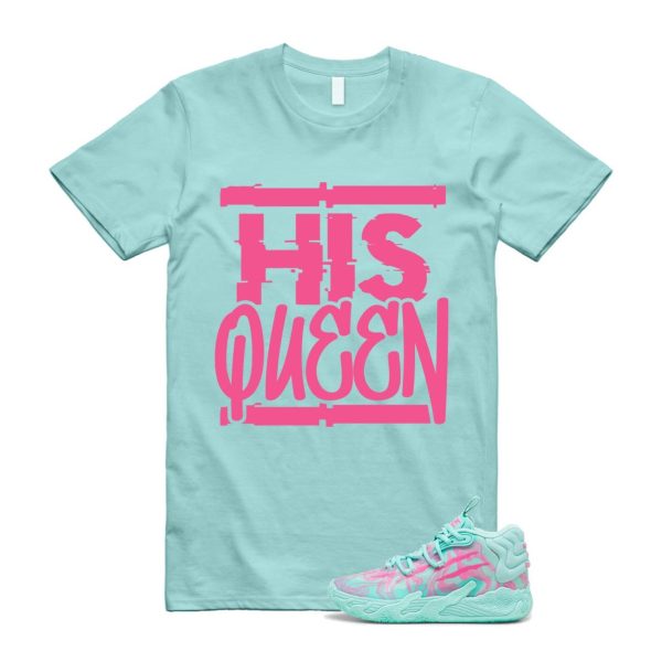 Miami LaMelo Ball MB.03 Teal Pink T Shirt Match HQ Jezsport.com