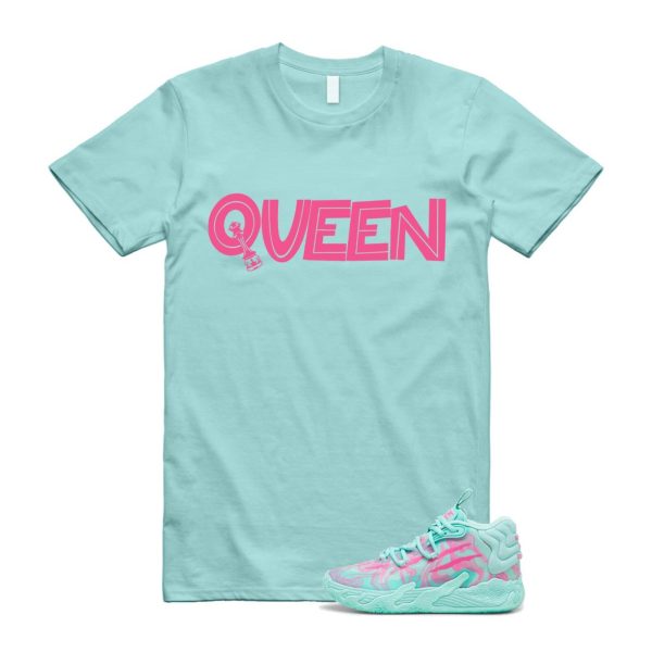 Miami LaMelo Ball MB.03 Teal Pink T Shirt Match QUEEN Jezsport.com