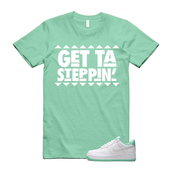 Air Force 1 Mint Foam Green Low White T Shirt Match GET Jezsport.com