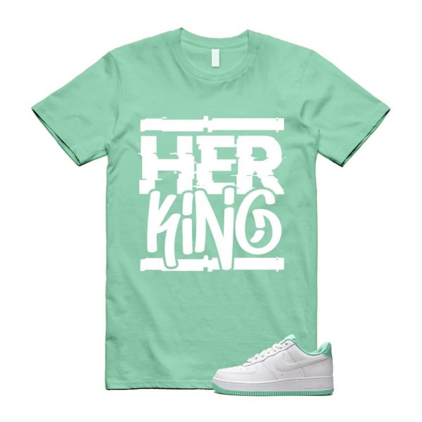 Air Force 1 Mint Foam Green Low White T Shirt Match HK Jezsport.com