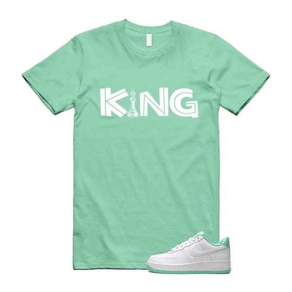 Air Force 1 Mint Foam Green Low White T Shirt Match KING Jezsport.com