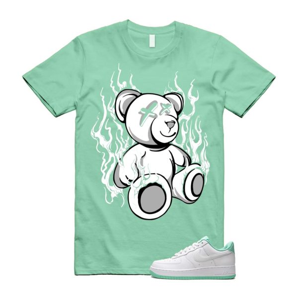 Air Force 1 Mint Foam Green Low White T Shirt Match LIT Jezsport.com