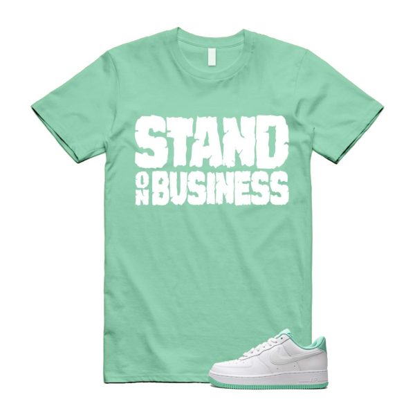 Air Force 1 Mint Foam Green Low White T Shirt Match SOB Jezsport.com