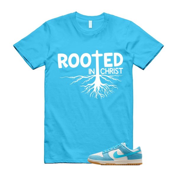 Dunk Baltic Blue Low Phantom Gum Light Brown Coconut Milk T Shirt Match ROOTED Jezsport.com