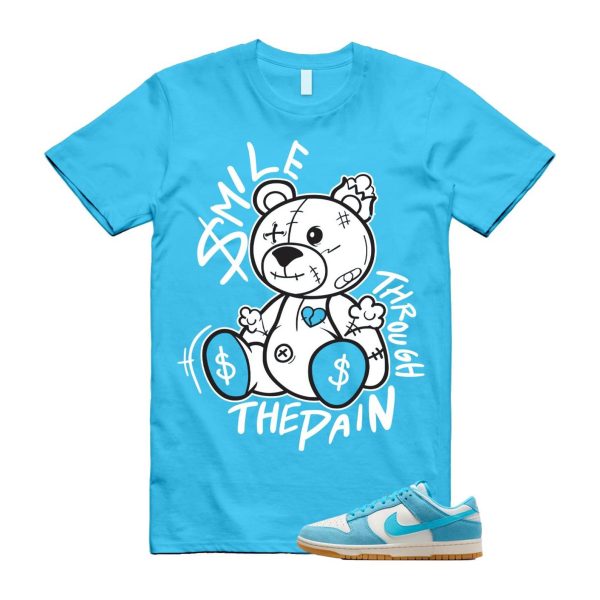 Dunk Baltic Blue Low Phantom Gum Light Brown Coconut Milk T Shirt Match SM2 Jezsport.com