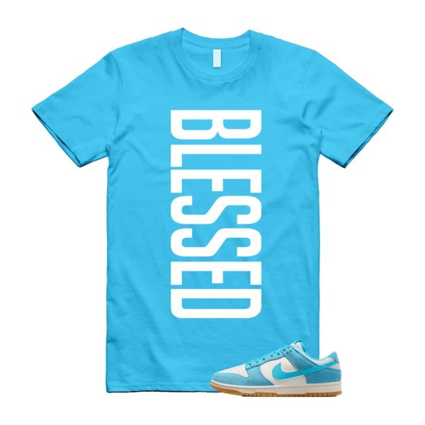 Dunk Baltic Blue Low Phantom Gum Light Brown Coconut Milk T Shirt Match VERTBLS Jezsport.com